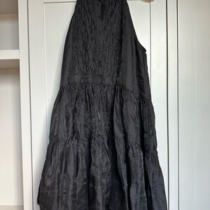 Shona Joy Black Linen Blend Garment